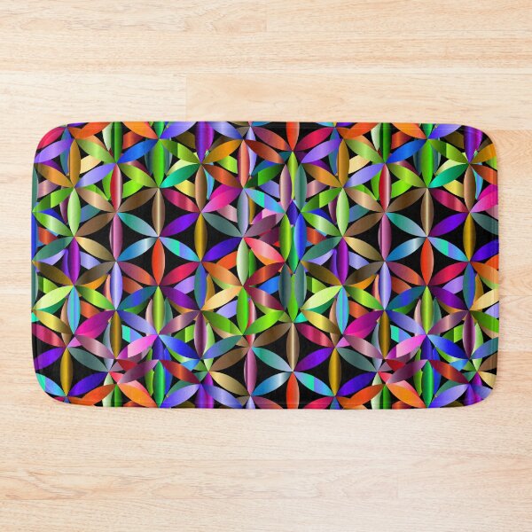 Item preview, Psychedelic stars / flowers pattern designed and sold by Carrie_Anne_Designs.