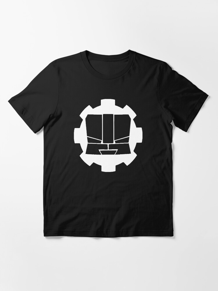 Thumbnail 3 of 7, Essential T-Shirt, Heroic Gearo Emblem - White designed and sold by spymonkey.