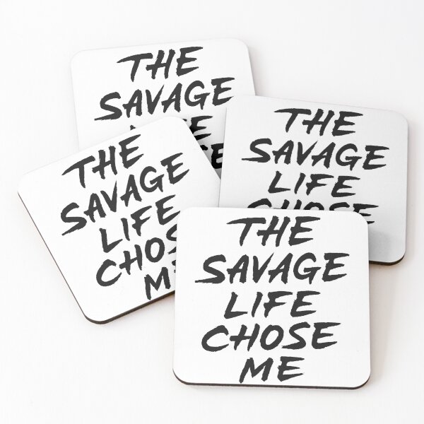 Item preview, The Savage Life Chose Me designed and sold by Zagach Letters.