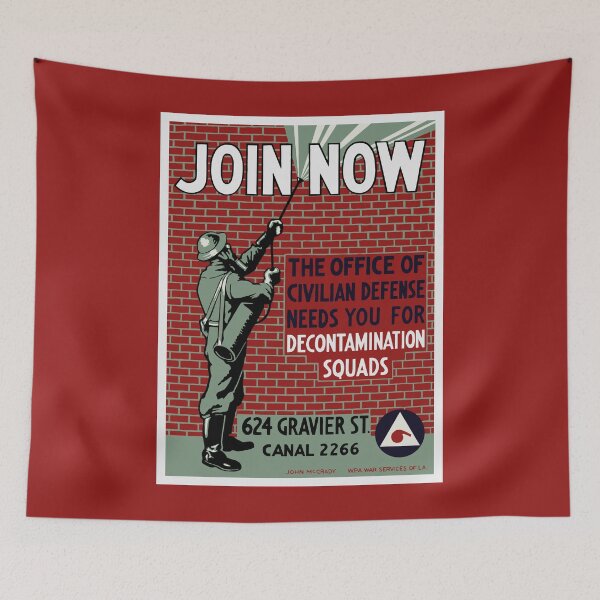 Item preview, Join Civilian Defense -- WPA designed and sold by warishellstore.