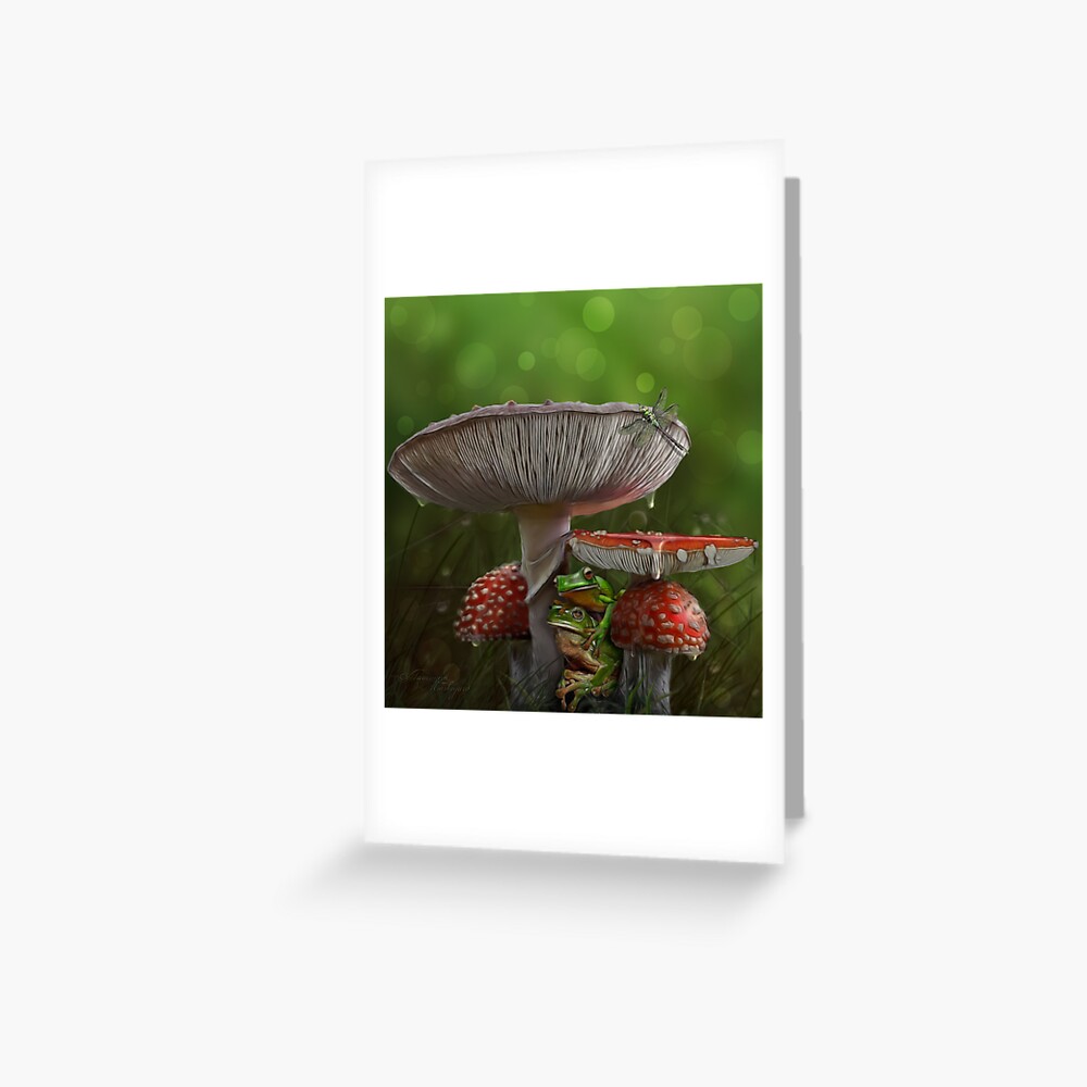 Summer Rain Greeting Card