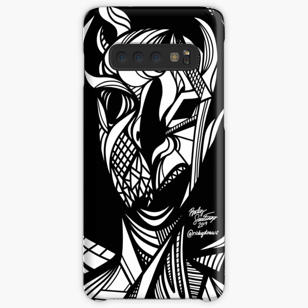 Abstract Portrait 5 Case & Skin for Samsung Galaxy