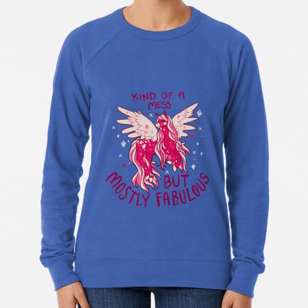 "KIND OF A MESS" Pegasus Lightweight Sweatshirt