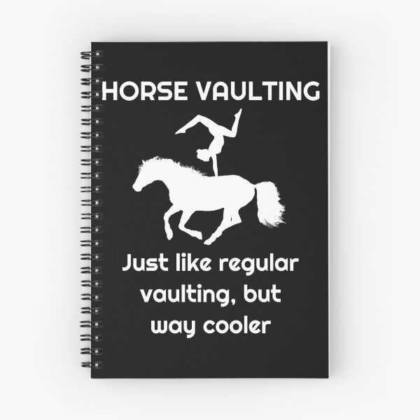 Item preview, Funny Horse Vaulting Like Regular Vaulting Way Cooler Gift designed and sold by Linda Roisum.