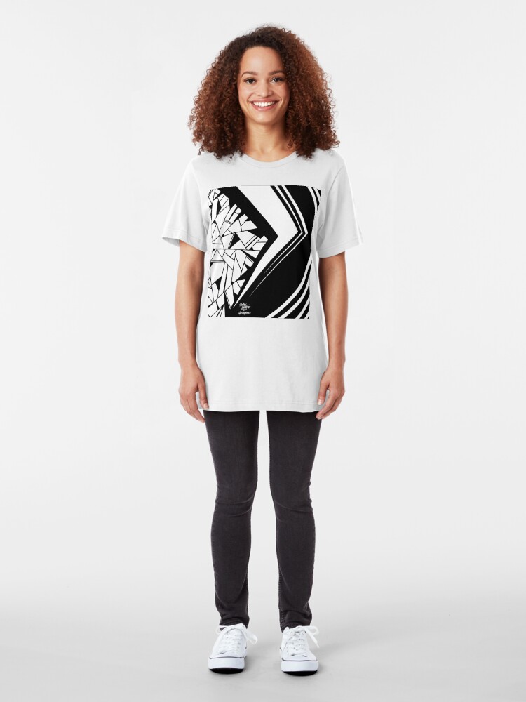 Alternate view of Abstract 13 Slim Fit T-Shirt