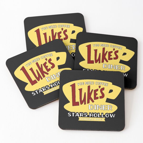 Luke's Diner 2 Coasters (Set of 4)