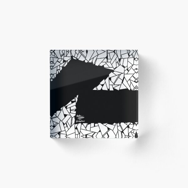 Abstract 14 Acrylic Block