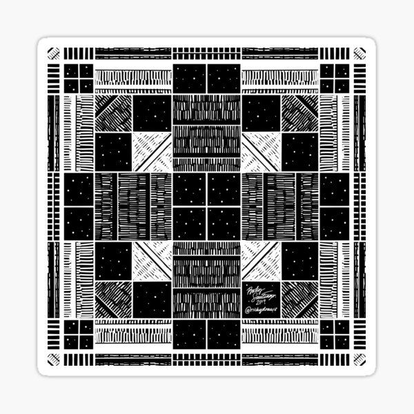 Abstract Pattern 1 Sticker