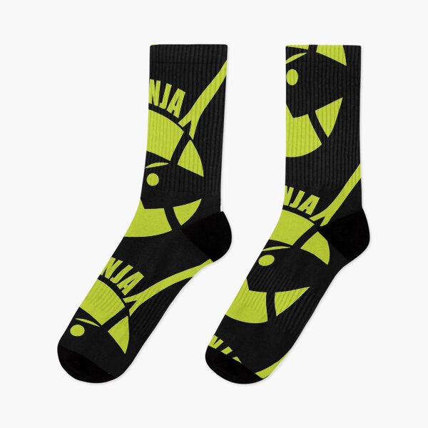 Item preview, Tennis ninja - lime green on black designed and sold by EvieWoj.