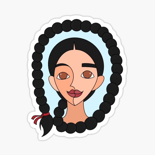 Kuwaiti girl Sticker