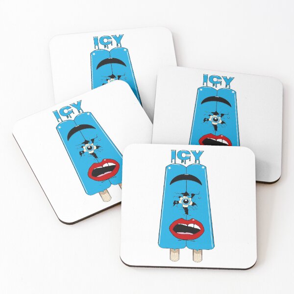 Item preview, Icy Blue Pop with Lips and Brow designed and sold by zenferren.