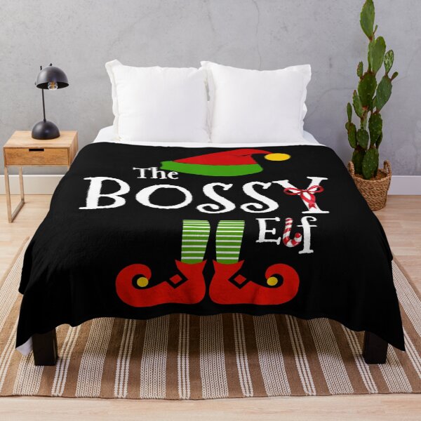 Item preview, The Bossy Elf Matching Family Group Christmas Pajama Gift designed and sold by MagicBoutique.