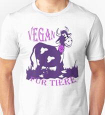 VEGAN FÜR TIERE Unisex T-Shirt