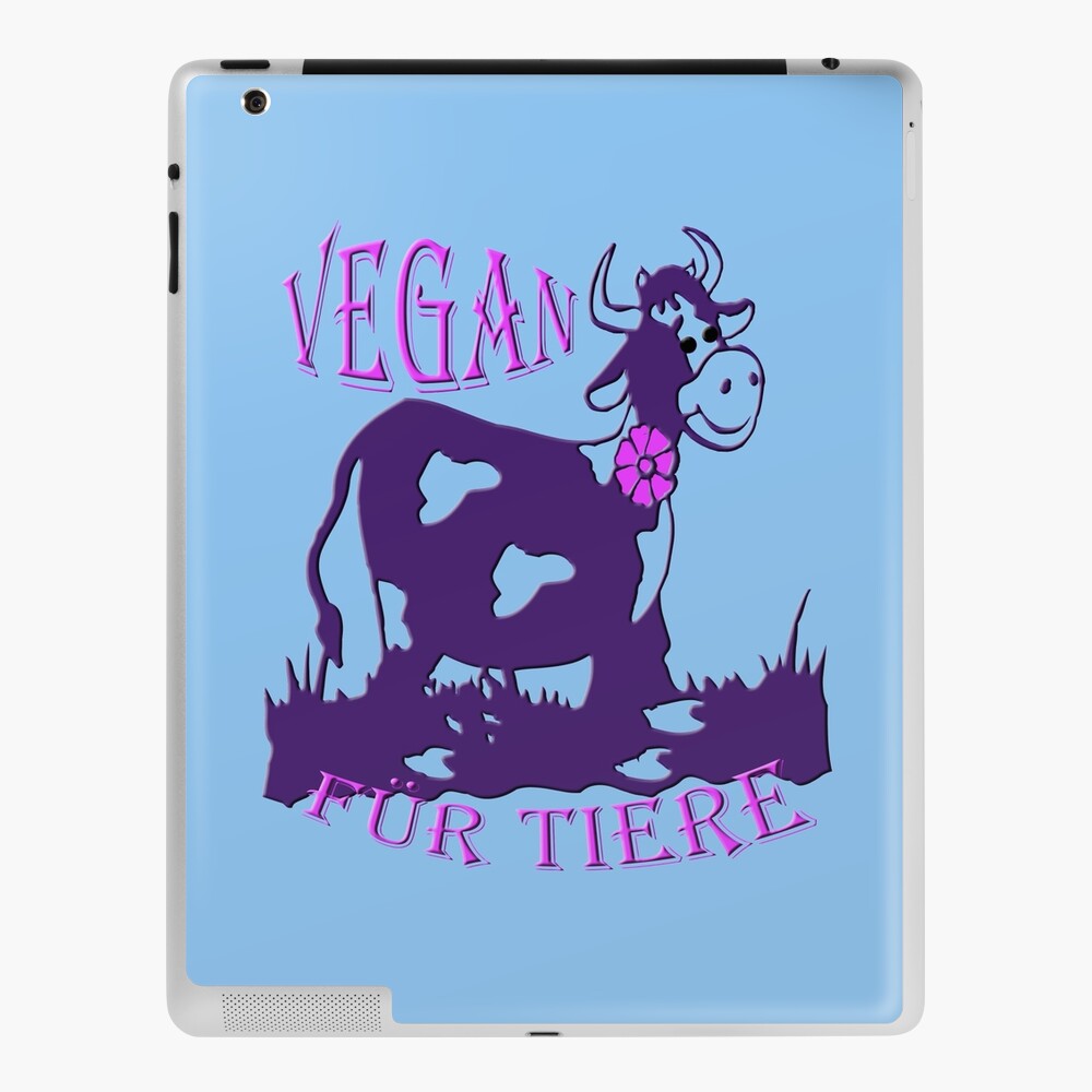 Vegan Fur Tiere Ipad Case Skin By Fuxart Redbubble