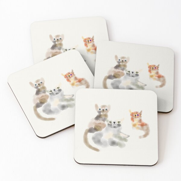Item preview, The Softest Cats Ever designed and sold by sisselonpaper.