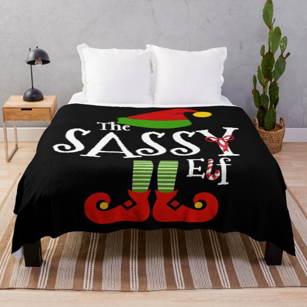 Item preview, The Sassy Elf Matching Family Group Christmas Pajama Gift designed and sold by MagicBoutique.