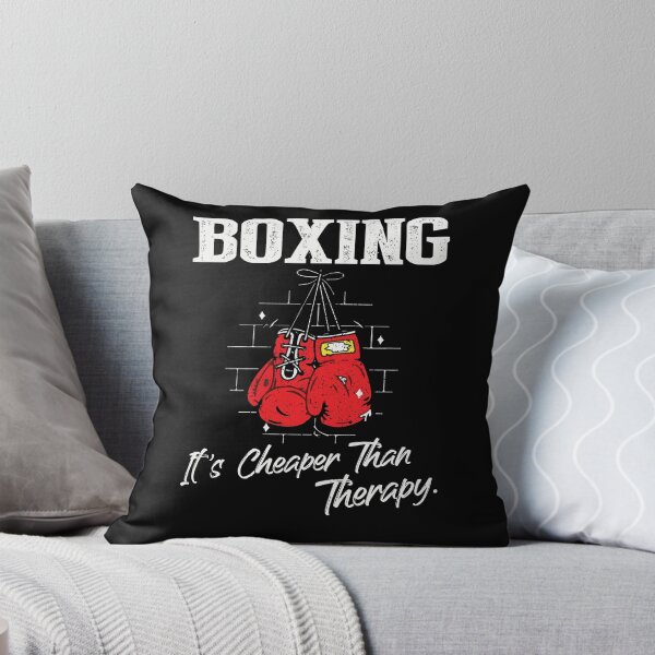 Item preview, Boxing It's Cheaper Than Therapy Boxer Trainer MMA Fighter Gift designed and sold by Dressed For  Duty.