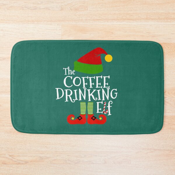 Item preview, The Coffee Drinking Elf Matching Family Christmas Pajamas Gifts Lover Coffee designed and sold by MagicBoutique.