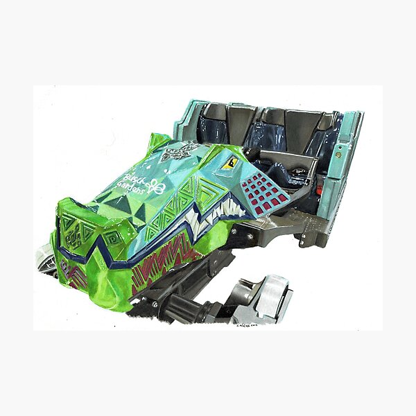 Item preview, Iron Gawzi Busch Gardens tampa designed and sold by ThemeParksVisionArt ..