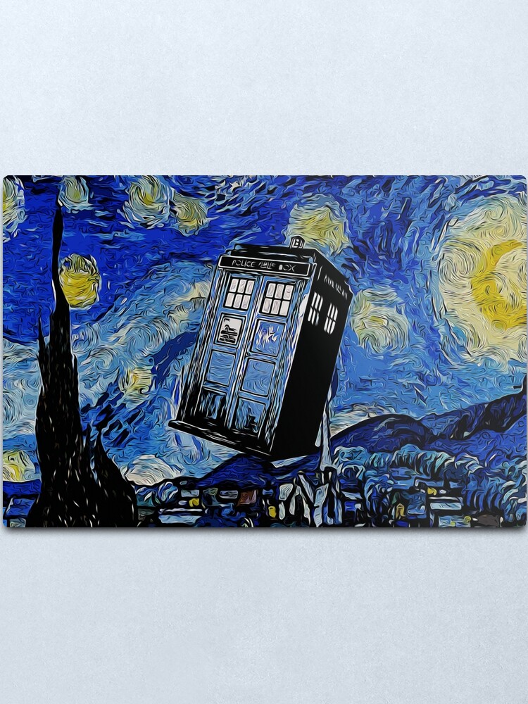 Alternate view of Van in time Metal Print