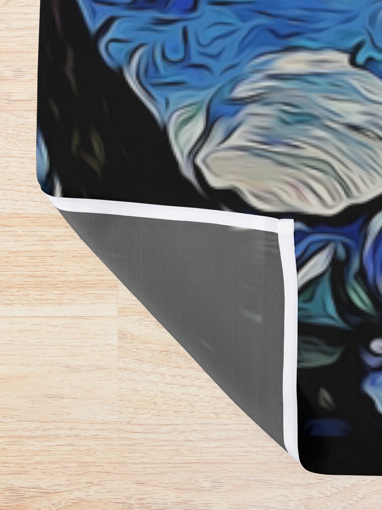 Alternate view of Van in time Shower Curtain
