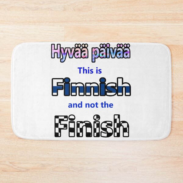 Item preview, Finnish "Hello" designed and sold by GePadeSign.