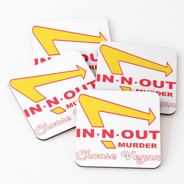 Item preview, In & Out Murder - Vegan Shirt - Friends not Food designed and sold by youzername.