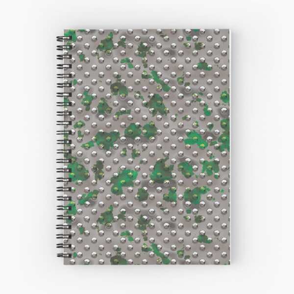 Item preview, Metal Rivet Plate - Silver w/Green Splash [Roufxis-Rb] designed and sold by RoufXis.