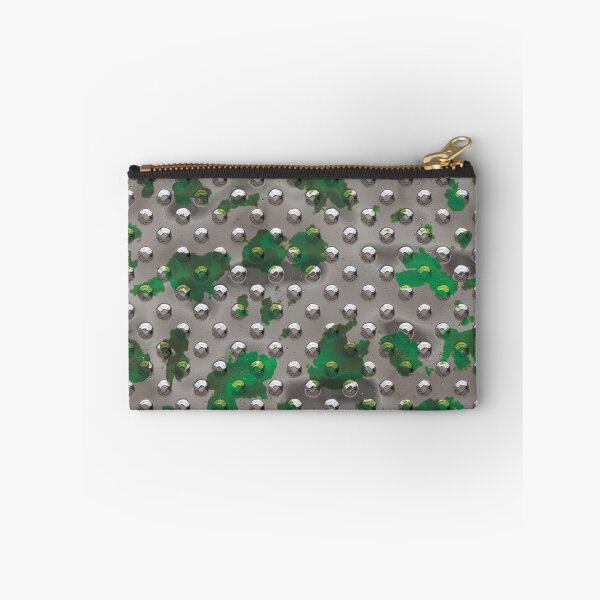 Item preview, Metal Rivet Plate - Silver w/Green Splash [Roufxis-Rb] designed and sold by RoufXis.