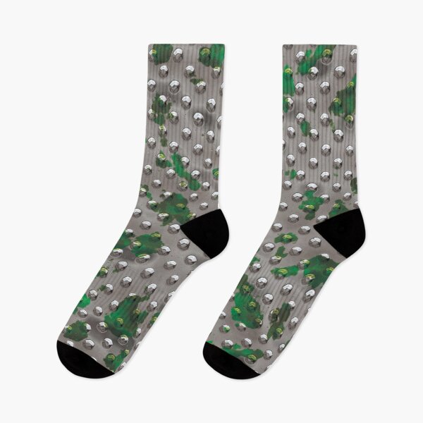Item preview, Metal Rivet Plate - Silver w/Green Splash [Roufxis-Rb] designed and sold by RoufXis.