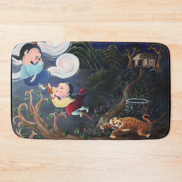 Item preview, Korean Folktale - THE BROTHER AND THE SISTER WHO BECAME THE SUN AND THE MOON designed and sold by Kate Hyunsu Cho.