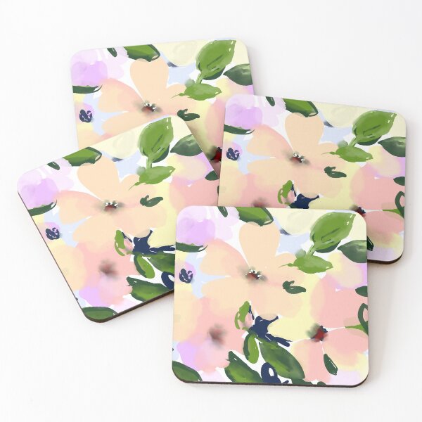 Item preview, Watercolor floral spring abstract designed and sold by Ilze Lucero.