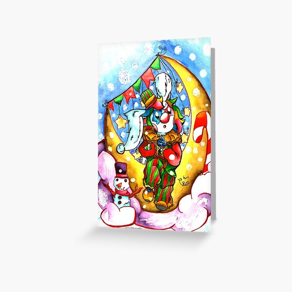Snow Dreams Greeting Card