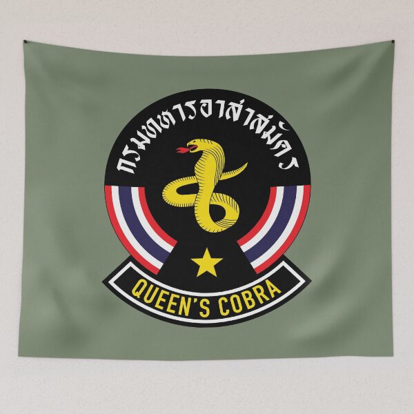 Item preview, Royal Thai Volunteer Regiment "Queen's Cobras" (Historical)  designed and sold by wordwidesymbols.