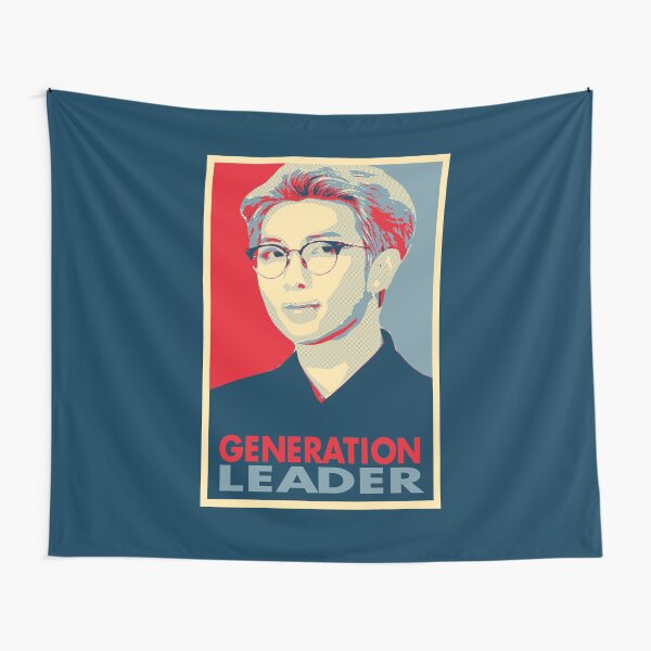Aperçu de l'œuvre Namjoon pour président ! (RM de BTS) (leader de la génération) créée et vendue par glitter-mess.