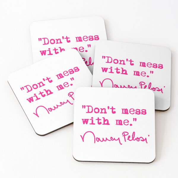 Item preview, Don't Mess with Nancy Pelosi - fuschia 2.0 designed and sold by Thelittlelord.