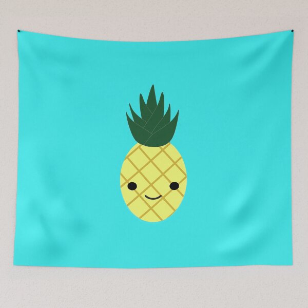 Item preview, Super Cute Cartoon Pineapple designed and sold by Hedgie Designs.