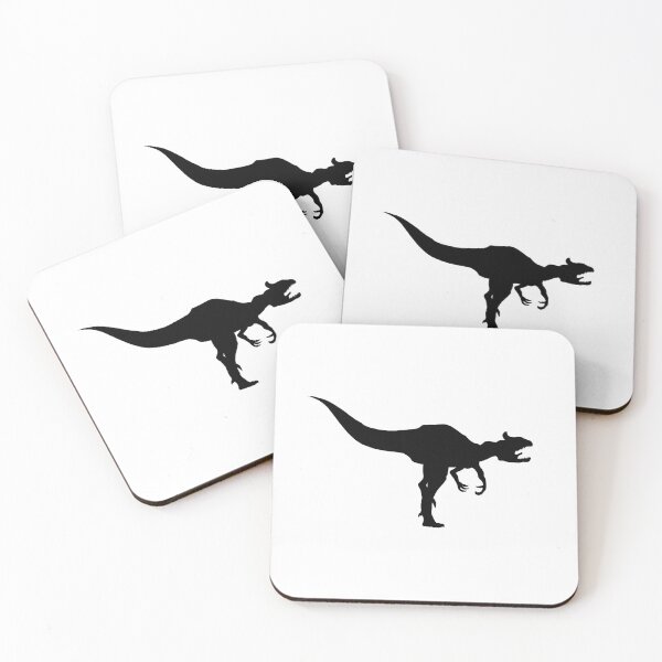 Item preview, Cryolophosaurus Dinosaur Silhouette (Black) designed and sold by GoldenArchelon.