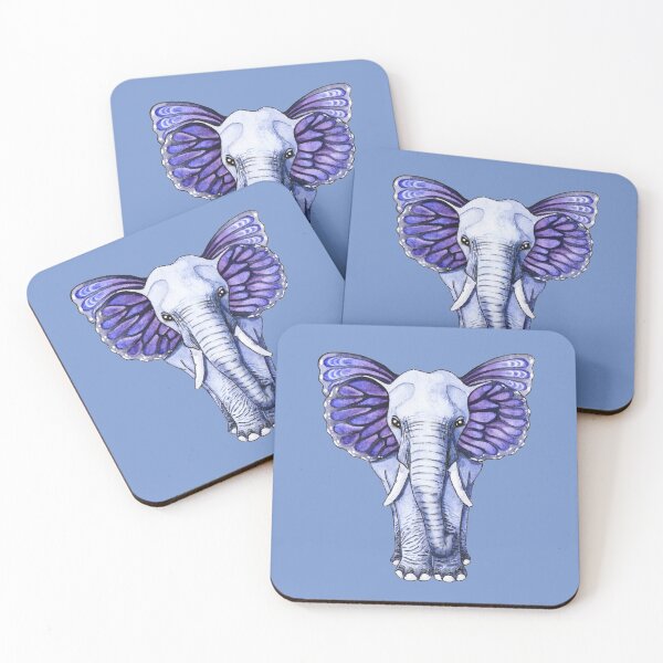 Item preview, Fantastic Elephant with Wings designed and sold by ArtisticLeap.