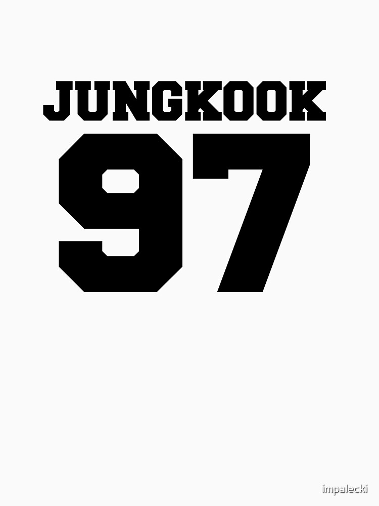 bts jungkook t shirt design