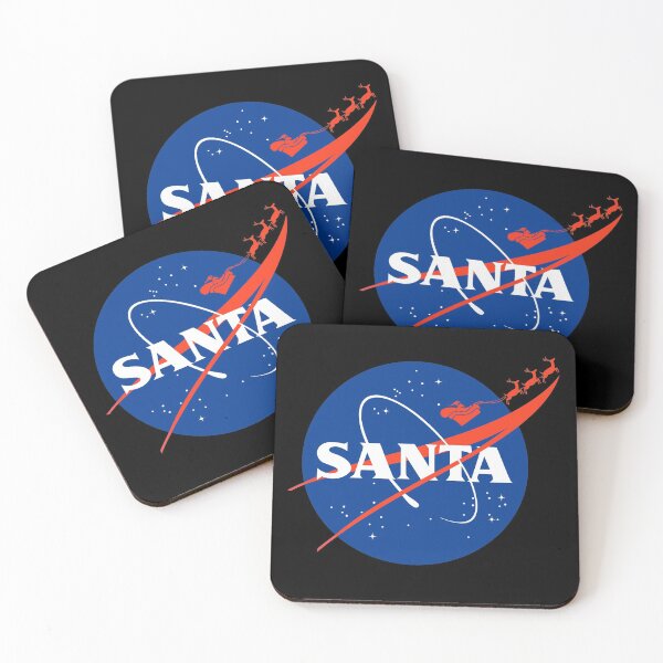 Item preview, NASA Santa Christmas and XMas Gift designed and sold by JKWArtwork.