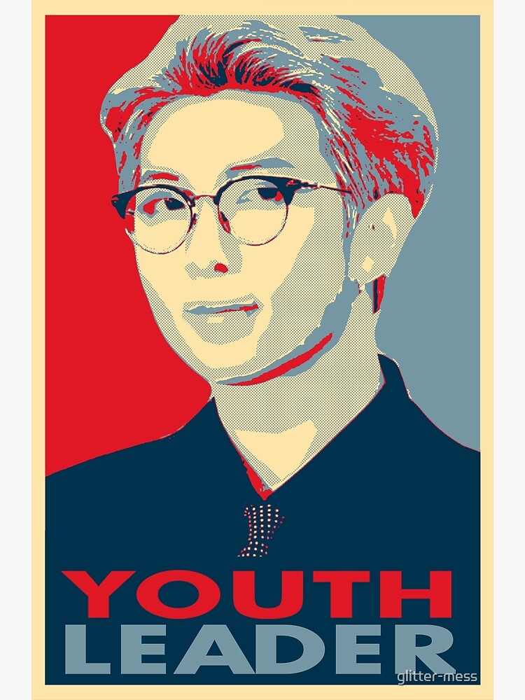 Namjoon for president! (RM from BTS) - Youth leader | Poster