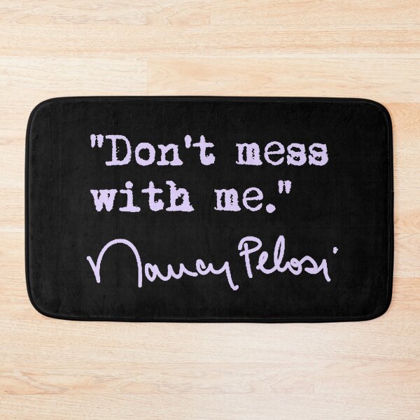 Item preview, Don't Mess with Nancy Pelosi - lavender designed and sold by Thelittlelord.