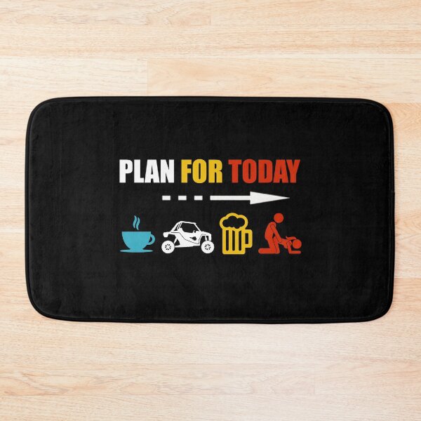 Item preview, Plan For Today - Coffee SXS Beer Get Lucky designed and sold by RZRriders.