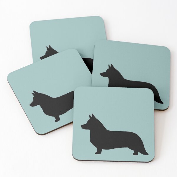 Item preview, Cardigan Welsh Corgi Silhouette designed and sold by Jenn Inashvili.