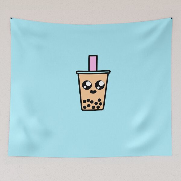 Item preview, Kawaii Bubble Tea Milk Tea designed and sold by midnightthecat.