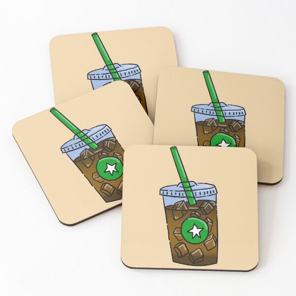 Item preview, Iced Mocha - Green Straw designed and sold by MOREDANKMEMES.