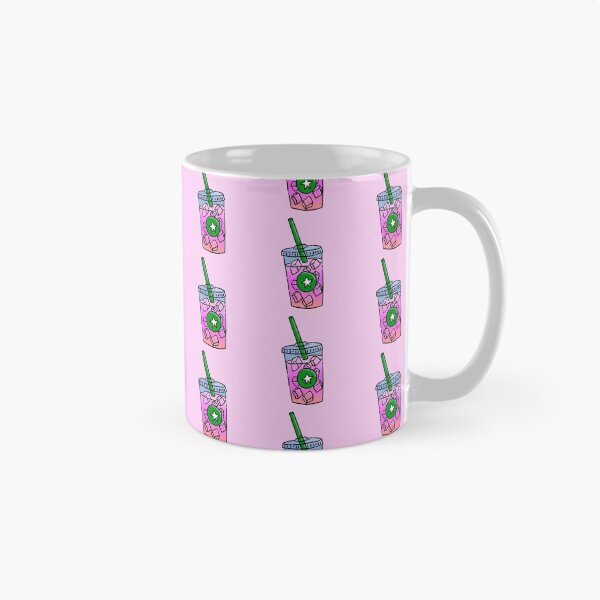 Item preview, Iced Pink Drink - Green Straw designed and sold by MOREDANKMEMES.