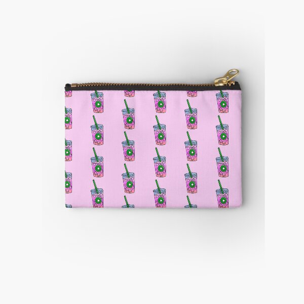Item preview, Iced Pink Drink - Green Straw designed and sold by MOREDANKMEMES.