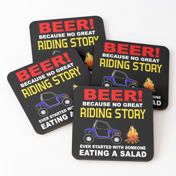 Item preview, BEER! Because No Great Riding Story Ever Started w/ a Salad designed and sold by RZRriders.